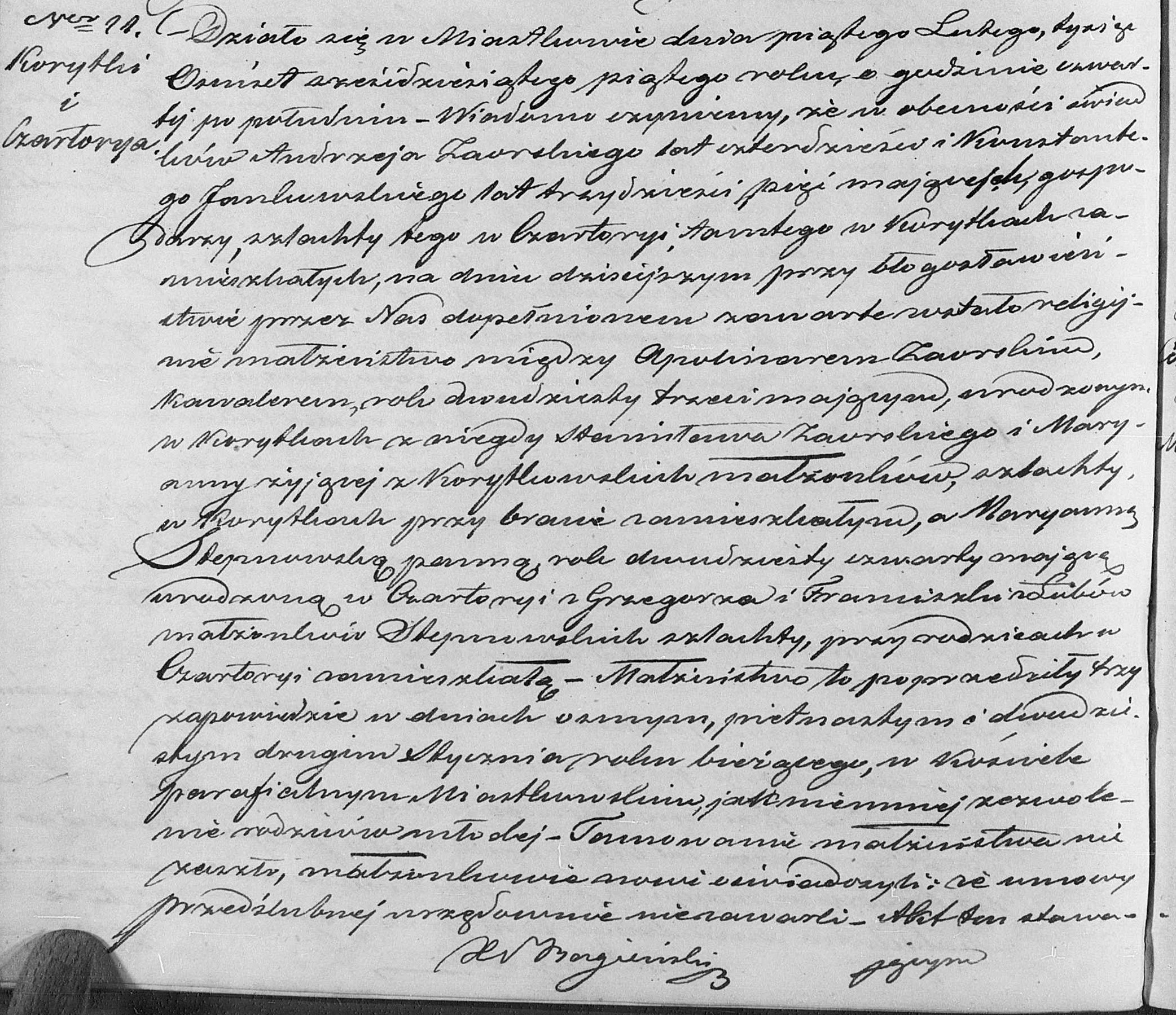 Zaorski Apolinary i Marianna Stepnowska 1865M