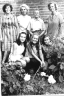 Adela, Zuzanna, Bronisława, Teresa, niżej: Renatka Zięba, Ela Dudek, Bożenka Zięba